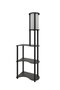 Opviq Lámpara de pie KS-11118 Negro
